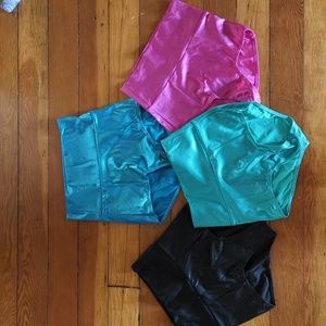 4 pairs balera SA (small adult) Hight waist Dance shorties